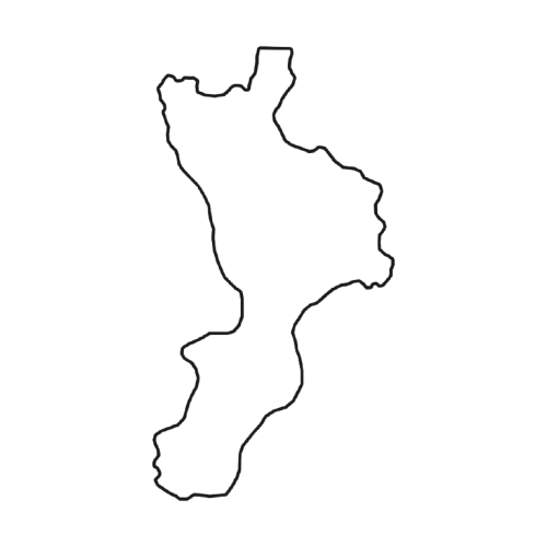 Sagoma della Calabria
